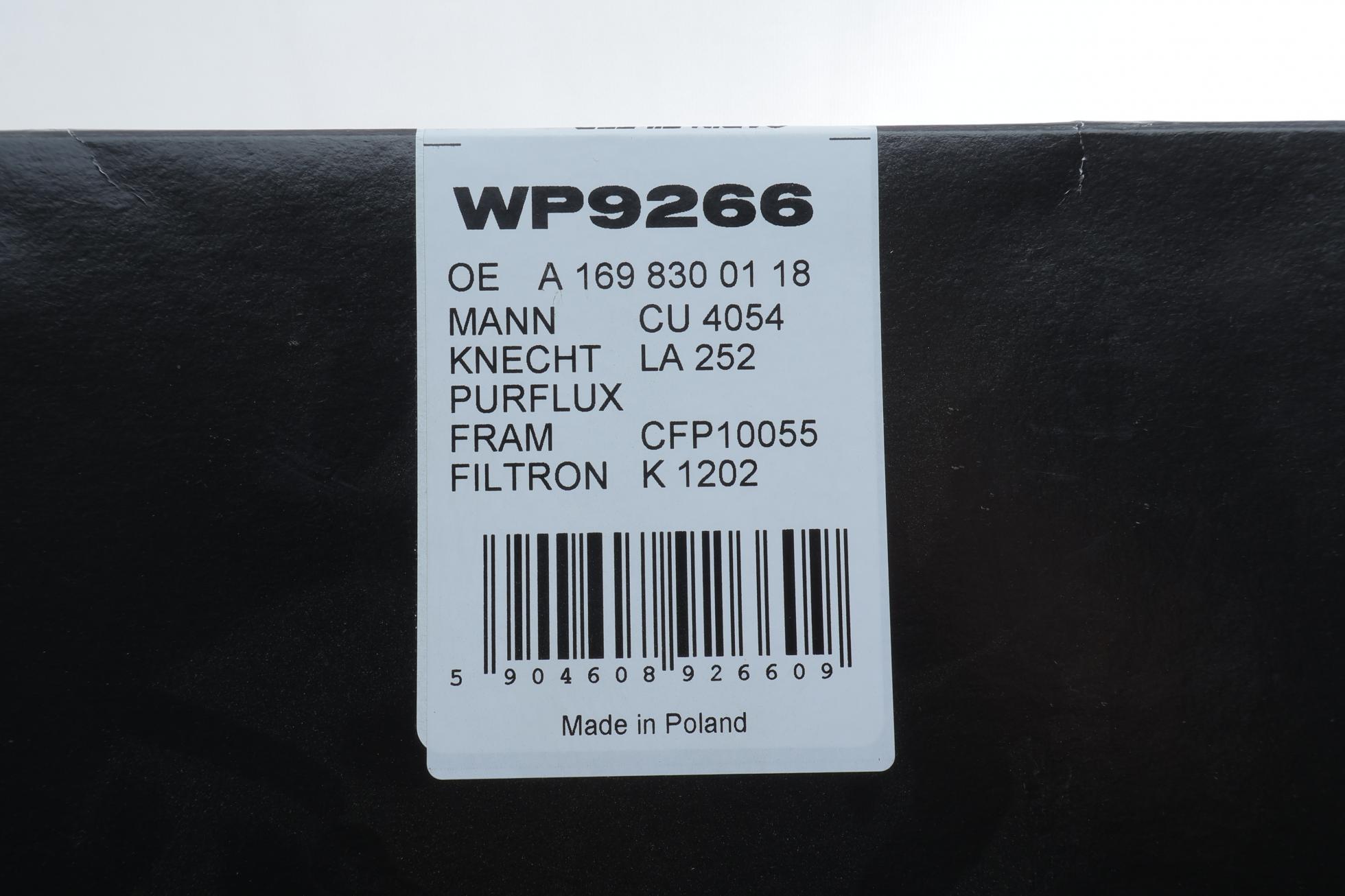 WP9266 WIX FILTERS